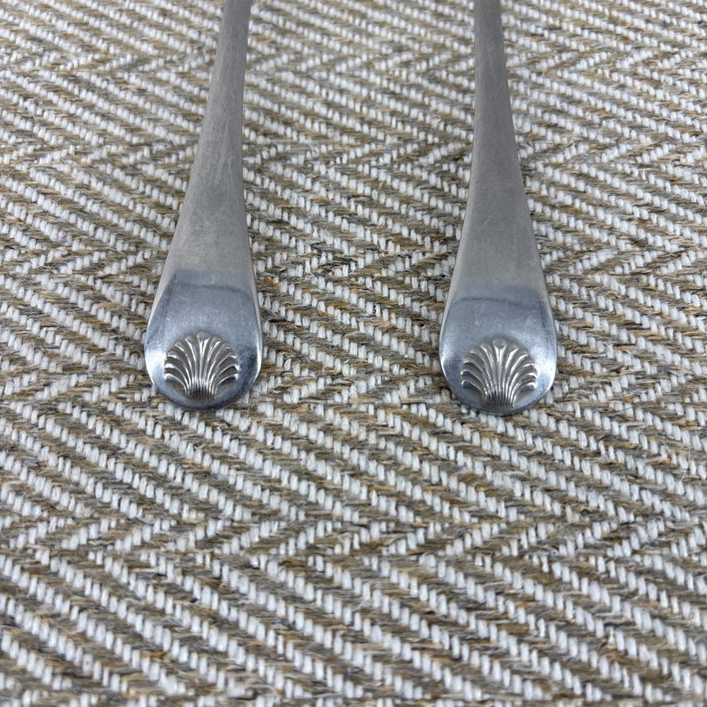 Reed & Barton Select Seychilles Seashell Stainless Steel 2 Teaspoons - Picture 2 of 4